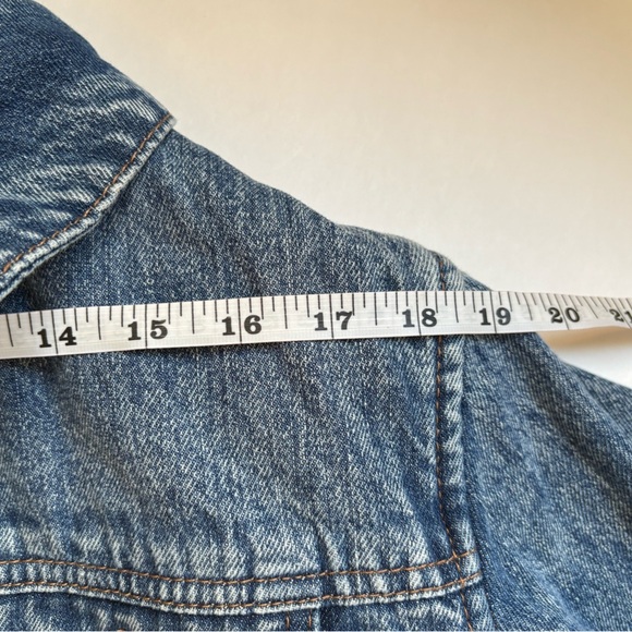 MEN Original Use Blue Denim Jacket with Sherpa Lining - Picture 10 of 15